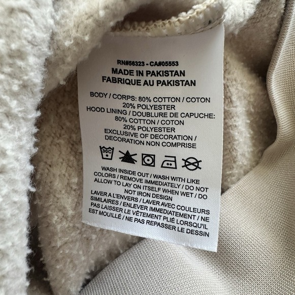 Nike Center Swoosh Hoodie Womens Small Oversized Orewood Fleece Phoenix - Picture 10 of 11